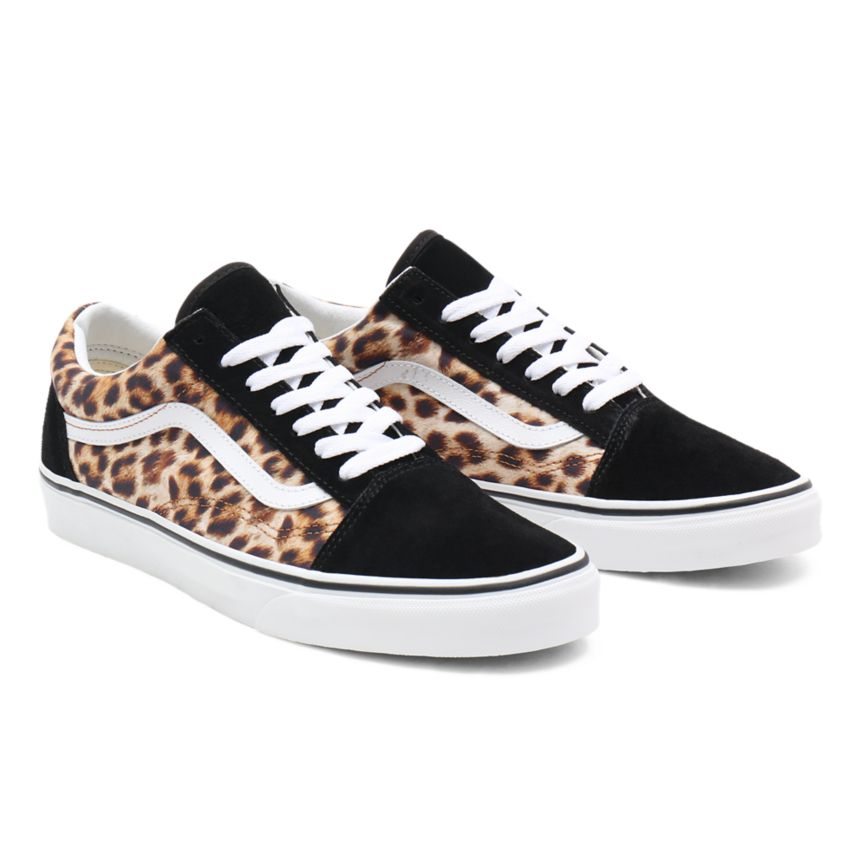 Vans Leopard Old Skool Dam Svarta/Vita - Vans Classics Prisjakt (NIFDR0953)